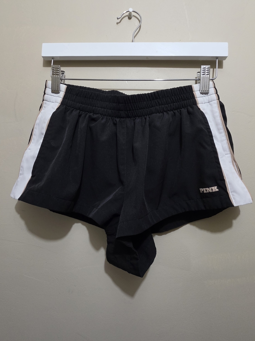 PINK Victoria’s Secret Athletic Running Shorts Women Small Black